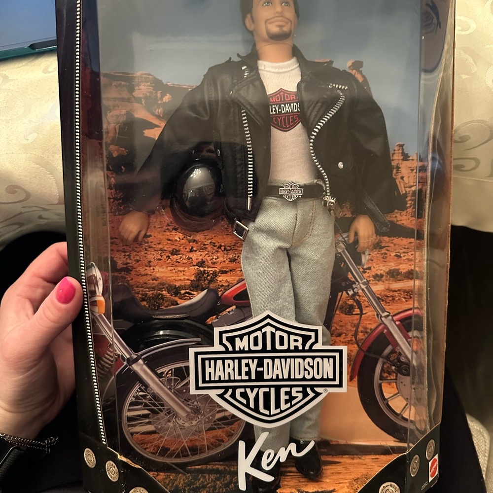 Harley-Davidson Ken Doll with Motorcycle Jacket